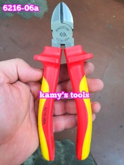 Kìm cắt cách điện 1000V Kingtony 6 inch model 6216-06A
