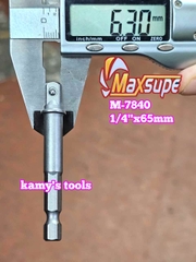 Đầu chuyển tuýp từ bắn vít sang bulong 1/4 inch và 1/2 inch Maxsupe M-7840 M-7841