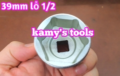 Đầu tuýp đầu khẩu 39mm 1/2 inch Kingtony mở nồi xe tay ga model 433539MR