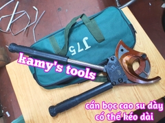 Kìm cắt cáp nhông J75 cắt đồng nhôm 75mm, kéo cắt cáp nhông