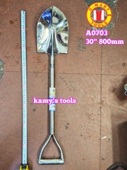 Xẻng làm vườn inox 30 inch 800mm C-Mart A0703