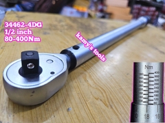 Cần siết lực Kingtony 1/2 inch 34462-4DG 80-400Nm dài 613mm, cần chỉnh lực