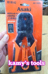 Kìm bấm mạng Asaki AK-9003 RJ10/RJ11/RJ12/RJ45, Kìm Bấm Mạng Lan