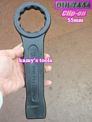 Cờ lê vòng đóng 55mm DIN7444 Clip-On CLO-22055