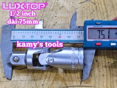 Đầu nối lắc léo 1/2 inch Luxtop dài 75mm LT-1/2WUNJ
