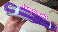 Dây cáp vải cẩu hàng bản dẹp 1 tấn, Hệ số 5:1, dài 1m-10m