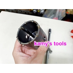 [HCM]Mũi Khoan Khoét Lỗ Tường Rút Lõi Bê Tông 30mm-60mm