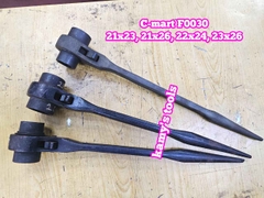 Cờ lê đuôi chuột tự động C-mart 21x23, 21x26, 22x24, 23x26, F0030-2123 F0030-2126, F0030-2224, F0030-2326