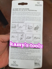 Keo dán ron chịu nhiệt độ cao đỏ Bardo 85g