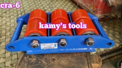 Con rùa đẩy hàng 8 tấn model CRA-6 6 bánh xe PU