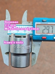Dụng cụ mở tán nồi côn xe gắn máy 1/2 inch Hotssman 16mm 19mm 21mm đầu tuýp đầu khẩu mở nồi côn