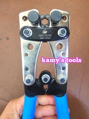 Kìm bấm cos cơ HX-50B 6mm2-50mm2 và hộp đầu cos 60 chi tiết