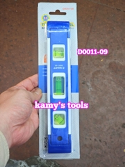 D0011-09 Thước thủy mini C-Mart 9 inch 225mm có nâm châm từ tính
