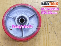Bánh xe PU mâm gang 150mm 150x50mm Kamytools KMT-07502