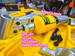 Cảo thủy lực 10 tấn Wetools DYF-10 mở 50-250mm, vam thuỷ lực 2 chấu 3 chấu 10 tấn