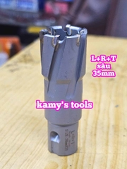 Mũi khoan từ có hợp kim L+R+T dài 35mm cỡ 21mm 22mm 23mm 24mm 25mm 26mm 27mm 28mm 29mm 30mm