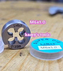 Bàn ren M6x1.0 (6x1.0) L+R+T (LRT) dụng cụ tạo ren ngoài bulong