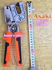 Kìm bấm đột lỗ cố định nối khung xương thạch cao Asaki 10 inch AK-8313