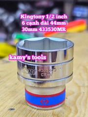 Đầu tuýp trắng ngắn 1/2 inch Kingtony 6 cạnh 28mm 29mm 30mm 32mm 433529MR 433529MR 433530MR 433532MR