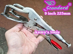Kìm bấm chết mỏ kẹp hàn càng cua 9 inch 225mm Standard STD-200709