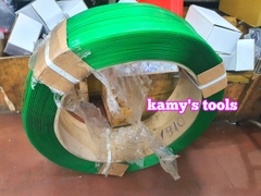 Dây đai nhựa PET bản 16mm 19mm độ dày 0.8mm chuyên sử dụng đóng đai kiện hàng hóa nặng kamytools