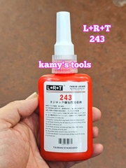 Keo khóa ren đa năng giữ chặt bu lông mối nối ren kim loại chống dầu 243 L+R+T trọng lượng 50g