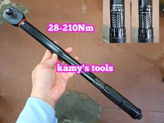 Cần siết lực chỉnh lực đen 1/2 inch 28-210Nm dài 465mm