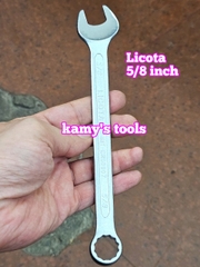 Cờ lê vòng miệng hệ inch Licota 5/8 inch 11/16 inch 3/4 inch Awt-Ers0007 Awt-Ers0008 Awt-Ers0009
