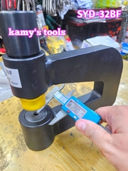Đầu đột lỗ thủy lực SYD-32BF họng sâu 150mm khuôn đột 6 8 10 12 14 16 18 20mm kamytools
