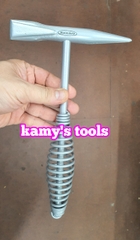 Búa gõ rỉ sét cán sắt có lò xo cao cấp Black Hand Đài Loan