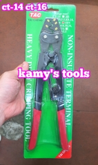 Kìm bấm cos Tai Cheng TAC 1.5-16mm2 model CT-14 CT-16, kềm bấm cos