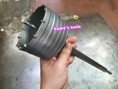 Mũi khoan khoét lỗ tường rút lõi bê tông 65mm 70mm 75mm 80mm 85mm 90mm 95mm 100mm dài 200mm 350mm (hộp đỏ)