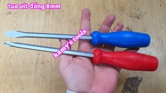 Tua vít đóng bake dẹp kingtony 8mm PH3 dài 150mm model 14810306 và 14820806