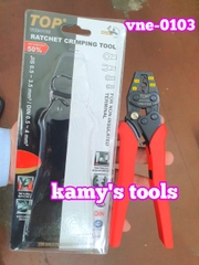 Kìm bấm cos nhanh trợ lực số 03 TOP 0.5 - 4mm2 model VNE-0103, kìm bấm đầu cote