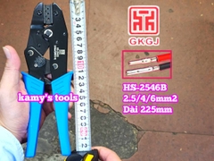 Kìm bấm cos năng lượng mặt trời MC4 2.5-4-6mm2 dài 9 inch 225mm GKGJ HS-2546B