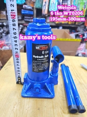 Kích con đội thuỷ lực 6 tấn Wetools WT0206 195mm-380mm