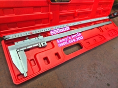 Thước kẹp cơ khí 600mm 0.02mm mỏ cặp dài, thước cặp