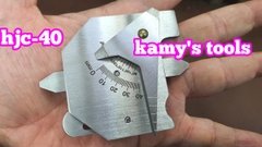 Thước đo mối hàn HJC-40 HJC-40B và HJC-60
