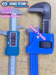 Mỏ lết răng Kingtony 12 inch 300mm 6531-12 mở miệng 42mm