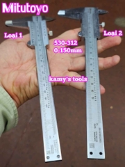 Thước kẹp cơ khí 0-150mm x0.02mm Mitutoyo 530-312