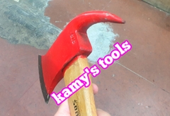 Búa rìu bổ củi, chặt cây, làm vườn, thoát hiểm, cứu hộ đa nặng 800g dài 385mm Sơn Tùng