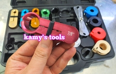 Dụng cụ tách ống lạnh và ống nhiên liệu tháo nối ống điều hòa ô tô 22 chi tiết