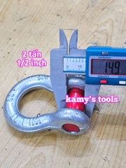 Ma ní omega 2 tấn 1/2 inch đường kính ty ren 15mm