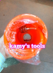 Dây xoắn hơi khí nén cam 5x8mm Luxtop 3 mét 6 mét 9 mét 12 mét 15 mét, dây hơi xoắn