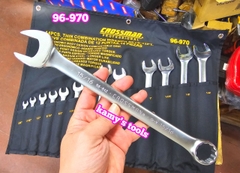 96-970 Bộ cờ lê vòng miệng hệ inch 14 chi tiết Crossman 3/8-1 1/4 inch