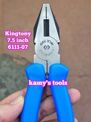 Kìm điện 7.5 inch Kingtony 6111-07 dài 180mm
