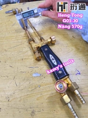 Tay cắt hơi oxy ga mỏ đèn cắt gió đá Heng Tong G01-30 nặng 570g dài 460mm