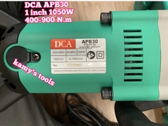 Máy siết bulong vặn tháo mở ốc bằng điện 1 inch DCA APB30 1050w 400-900Nm