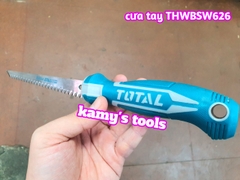 Cưa tay loại mỏ nhọn TOTAL THWBSW626 dài 6 inch 150mm