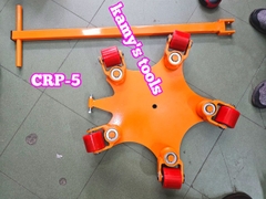 Con rùa lăn chuyển hàng xoay 360 độ 4 tấn CRP-5 với 5 bánh xe có tay cầm điều hướng Kawasaki